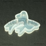 Stampo Fiocco in silicone lucido 40x35mm