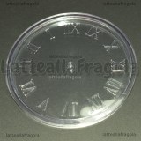 Stampo Orologio Numeri Romani in silicone lucido diametro 15cm
