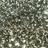 100 Anellini Brisè in Acciaio Inox 5mm