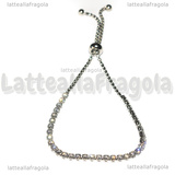 Bracciale Tennis In Acciaio Inox con Cubic Zirconia