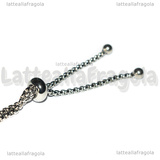Bracciale Tennis In Acciaio Inox con Cubic Zirconia