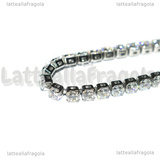 Bracciale Tennis In Acciaio Inox con Cubic Zirconia