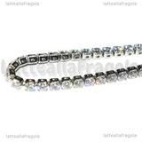 Bracciale Tennis In Acciaio Inox con Cubic Zirconia