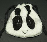 Pochette Panda in pelouche 19.5x17cm