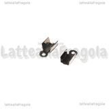 Coppia Capocorda in Acciaio Inox 9.5x4mm