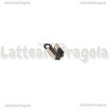 Coppia Capocorda in Acciaio Inox 9.5x4mm