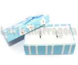 Creole in Acciaio Inox con strass 17x2.5mm