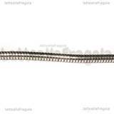 Base Bracciale tipo Pandora in Acciaio Inox 19x3mm