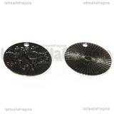 Ciondolo Harry Potter Dopo tutto questo tempo Always in metallo argento antico 20mm