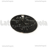 Ciondolo Harry Potter Dopo tutto questo tempo Always in metallo argento antico 20mm