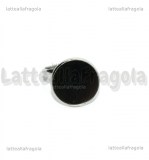 Base anello in Acciaio inox regolabile con base tonda 16mm