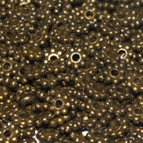 25 Spaziatori a margherita in metallo color bronzo 4mm