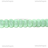 10 Rondelle in Vetro Tiffany 8x5mm
