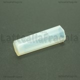 Stampo Cristallo Sfaccettato a Punta in silicone 49x15mm