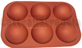 Stampo Semisfere in silicone 5cm
