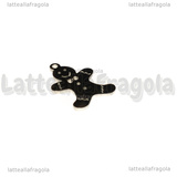 Ciondolo Gingerbread in Acciaio Inox 19x13mm
