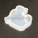 Stampo Gatto in silicone 35x32mm