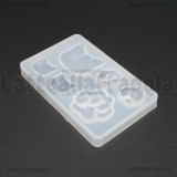 Stampo in silicone Cats Lovers lucido 7.8x4.8cm
