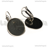 Monachelle chiuse in Acciaio Inox con base cammeo 20mm