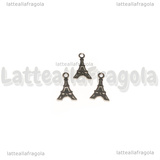 3 Charms Torre Eiffel in Acciaio Inox 12x7mm