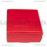 Scatola in Cartone Rosso 7.5x6.5x3cm