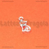 Charm Gattino in Argento 925 12.5x5.5mm