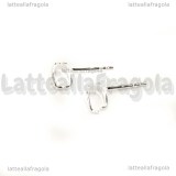 Coppia Perni in Argento 925 7x3.5mm