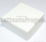 Scatola in Cartone Bianco 7.5x7.5x3cm