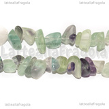 Filo Chips Fluorite naturale 5x2mm 85cm