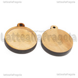 Base Cammeo in legno colore naturale da 20mm