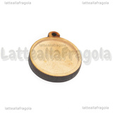 Base Cammeo in legno colore naturale da 20mm