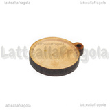 Base Cammeo in legno colore naturale da 20mm