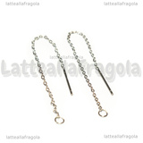 Basi Orecchini in Acciaio Inox 90-94x1.2mm