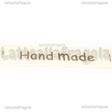 1 Metro Nastro in cotone Tag stampa Handmade 15mm