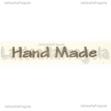 1 Metro Nastro in cotone Tag stampa Handmade 15mm
