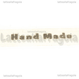 1 Metro Nastro in cotone Tag stampa Handmade 15mm