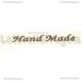 1 Metro Nastro in cotone Tag stampa Handmade 15mm
