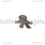 Connettore Bimbo in Acciaio Inox 15x14.5mm