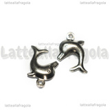 Charm Delfino 3D in Acciaio Inox 16x10.5x3mm