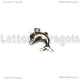 Charm Delfino 3D in Acciaio Inox 16x10.5x3mm