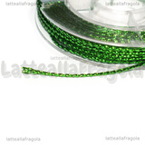 10Metri Filo Gioiello Verde 0.6mm