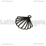 Ciondolo Conchiglia in Acciaio Inox 18x16mm