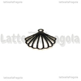 Ciondolo Conchiglia in Acciaio Inox 18x16mm