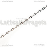 1 Metro di Catena in Acciaio Inox 3.5x1.8mm