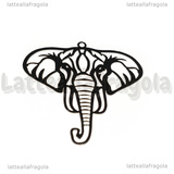 Ciondolo Filigrana Elefante in Acciaio Inox 44x40mm