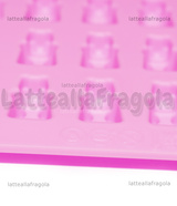 Stampo in silicone Orsetti Gommosi 185x135x10mm