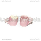 Miniatura Mug in Ceramica Rosa 1.3x0.7cm