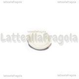 Ciotolina in ceramica bianca 15x7mm