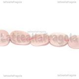 Pepite in Quarzo Rosa 8-14x6-8x4-8mm Filo 39cm