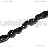 Pepite in Ossidiana 8-14x6-8x4-8mm Filo 39cm